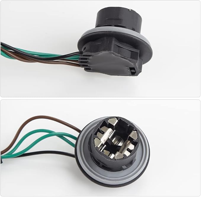 Compatible with Headlight Wiring Harness GMC Sierra 1500 2007 2008 2009 2010 2011 2012 2013 and GMC Sierra 2500 HD 3500 HD 2007 to 2014, Headlamp Wiring Harness, Front Lamp Socket Wire 15841610