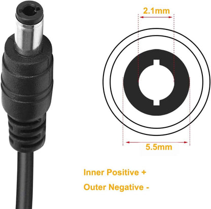 JOYLIT 12V 5A 60W AC to DC Power Supply Adapter