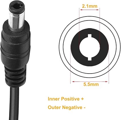 JOYLIT 12V 5A Power Supply Adapter 60W, AC 100-240V Convert to DC 12 Volt 5 Amp 60 Watt Transformer 2.1mm X 5.5mm DC Plug LED Driver for 12V LED Strip Lights, CCTV, Router