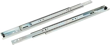 15-inch 3 Cabinet Hardware Sections Side Mount Telescoping Ball Bearing Damper Drawer Drawer Slides Slide 2pcs