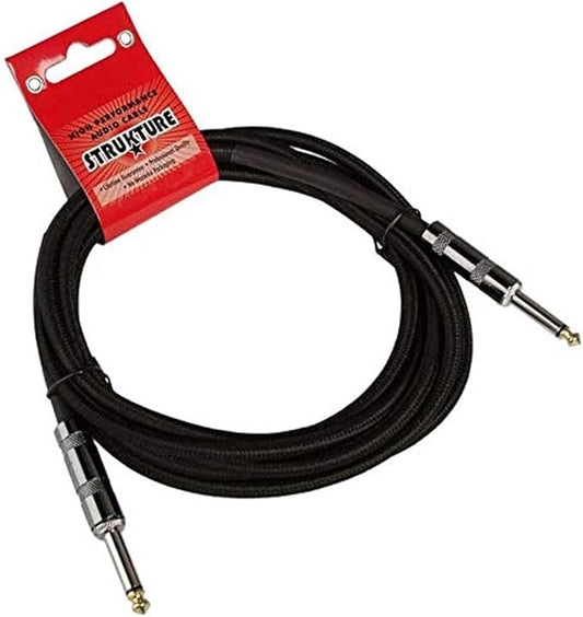 Strukture Instrument Cable, 14", Black (SC10W)