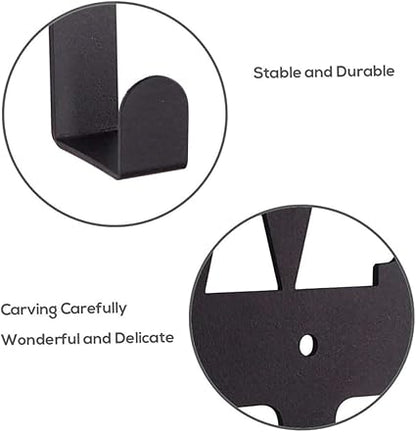 Towel Hooks for Bathroom Wall Multifunctional Storage Hook Decorative Hanger Iron Material Modern Design Easy Install