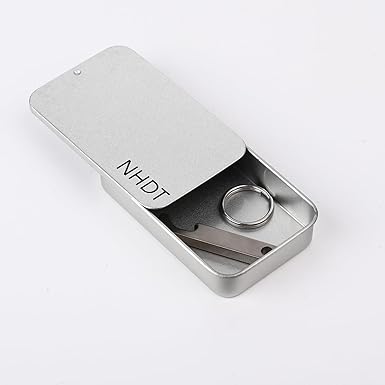 SW637 Mini Titanium Keychain Beer Bottle Opener,Bar Gifts for Men, Husband, Dad, Boyfriend,EDC Supplies for Outdoor Travel.Only 0.28oz weight