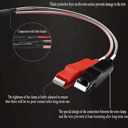 Electric Reel Cable. 4.9FT Rust-Proof Material. Compatible with Shimano&Daiwa Tanacom Seaborg Electric Reel