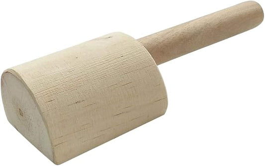 2X Wooden Clay Paddles Pottery Tool for Handmade Kitchen Clay Pottery Ceramic