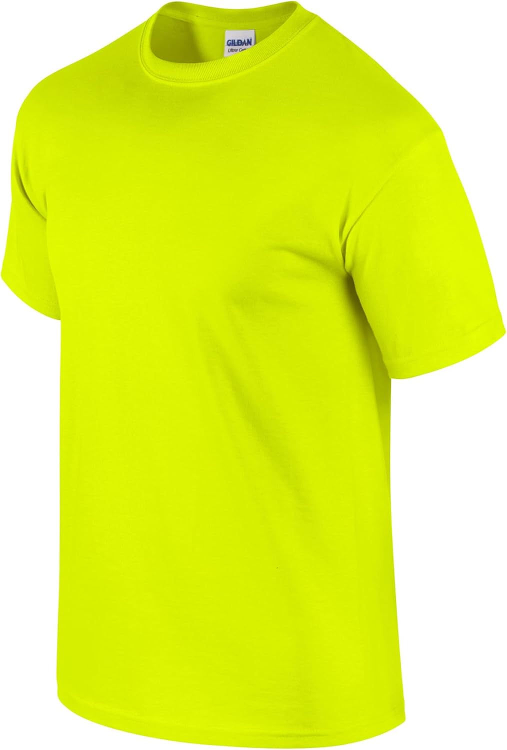 Gildan Unisex Adult Ultra Cotton T-Shirt (Small) (Safety Orange)