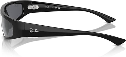 Ray-Ban Unisex Rb4432 Izaz Rectangular Sunglasses