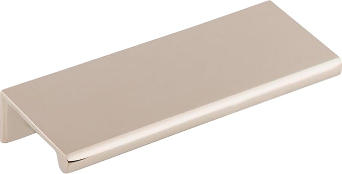 Top Knobs TK502PC Mercer Collection 4" Europa Tab Pull, Polished Chrome