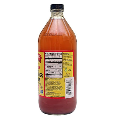 Bragg Organic Raw Apple Cider Vinegar, 32 Ounce - 1 Pack