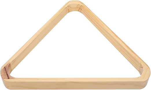 flexman Pool Ball Rack, Wooden Billiard Ball Rack, Pool Table Ball Holder Positioning Rack, Sports Supplies Accessories for for Snooker or Pool