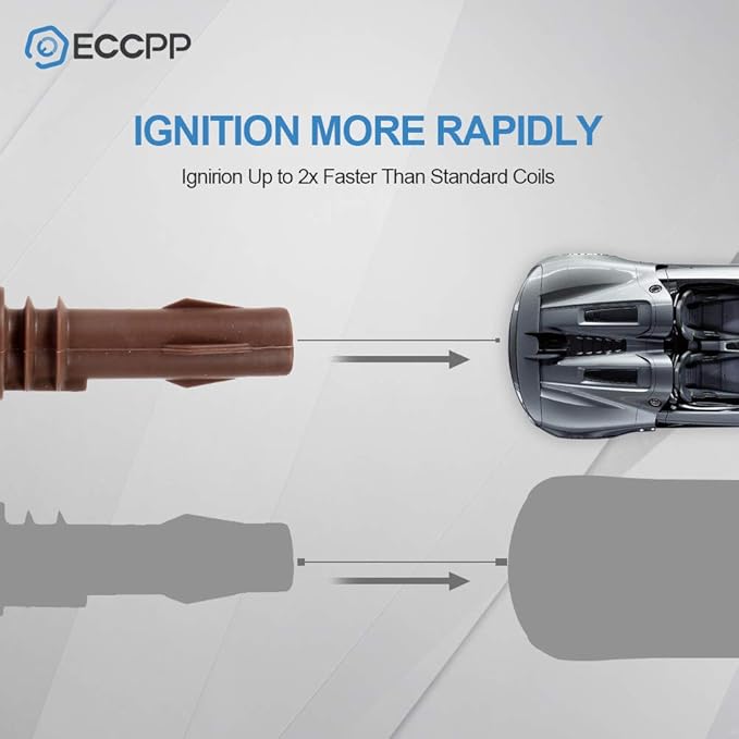 ECCPP ignition coils Pack of 1 DG521,coils packs,for Ford F-150,F-250F350 Super Duty,Explorer,Mustang,Expedition ,for Lincoln Navigator ,for Mercury Mountaineer,4.6L 5.4LDG521 C1659,GN10233