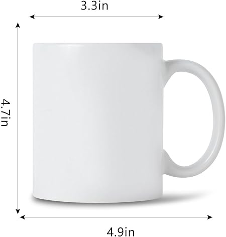 Premium Blank Sublimation Ceramic Mug White Mug for DIY Designs Heat Transfer Coffee Tea Drinking Mugs (15oz, 12 Pack)
