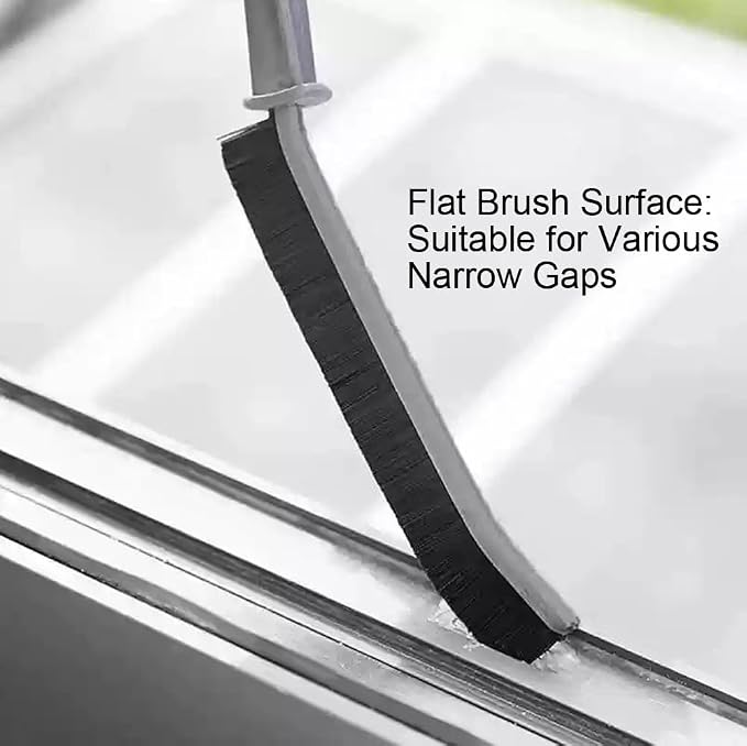 Talea PET Material Multi-Function Gap Cleaning Brush,for Bathroom Floor Drain;Toilet;Kitchen Drain Hole Gap,TY168C001(5-Pack)