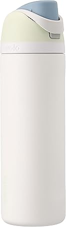 Owala FreeSip Insulated Stainless Steel Water Bottle with Straw for Sports, Travel, and School BPA-Free Sports Water Bottle, 24 oz, Iced Breeze