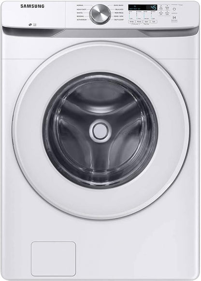 Samsung WF45T6000WPR White Front Loading Laundry Pack