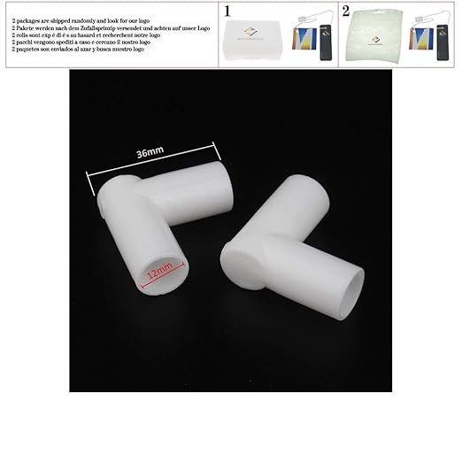 5pcs 12mm PVC Straight Elbow Tee Connector Four Way Joint 90 120 135 Degree 14'' PVC Pipe Adapter DIY Wardrobe Tent Fittings,90 Degree,12mm