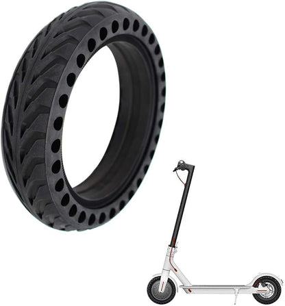 Solid Tires 8.5 Inches Electric Scooter Wheels Replacement Tire 8-12'' Front or Rear Honeycomb Tires for Xiaomi Mijia M365, Gotrax GXL V2 and More (1)
