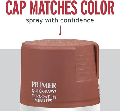 Rust-Oleum 7769830 Stops Rust Rusty Metal primer Spray, 12 oz, Flat Brown