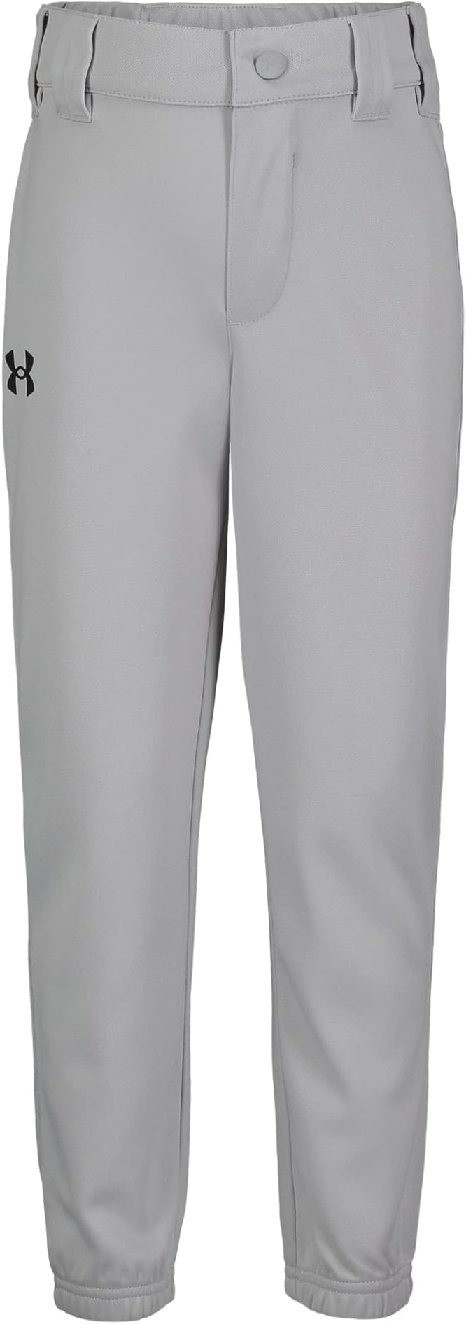 Under Armour Boys' Baseball Pant, Belt Loops, Logo, Snap Closure, Comfortable  Durable