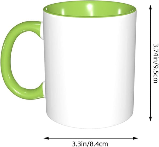 Custom Mugs, Personalized Coffee Mugs with photoText, Customized Ceramic Mug 11OZ with Gift Box Package for Women, Men (Z-Style)