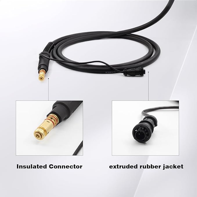 MIG Welding Gun K530-6 Magnum Torch Stinger 100Amp 10ft Replacement for Lincoln Magnum 100L K530-6 SPPower MIG 140T 180T,Easy-CorePro-MIGMIG Pak 140 180