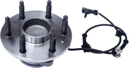 515054 (6 Stud Hub,For RWD Only) Front Wheel Hub and Bearing Assembly Fit For 02-06 Escalade 02-06 Avalanche 1500,00-06 Tahoe,99-06 Silverado 150003-13 G-MC Savana 1500,00-06 GMC Yukon
