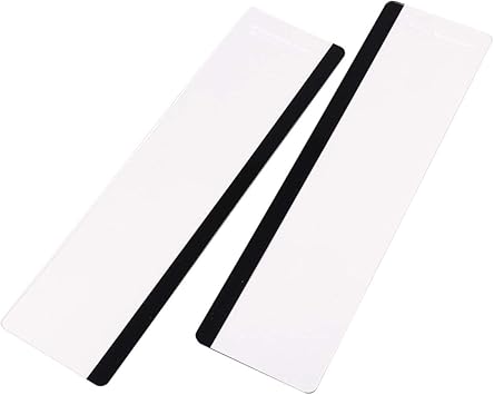 NUOBESTY Computer Side Message Board 2pcs Monitor Note Holder Sticky Reminder for Computer Monitor Side Panel Computer Message Board Computer Memo Board Monitor Memo Board