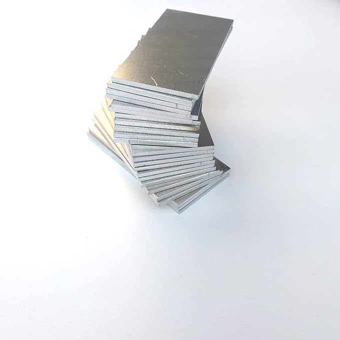 Welding Practice Aluminum Parts- 5052 Aluminum - 24inch- 24Tablets-Very Suitable- Practice and Training for MIG, TIG, Stick, Arc, Gas and Brazing