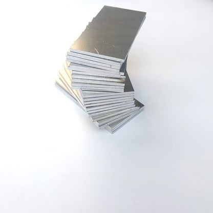 Welding Practice Aluminum Parts- 5052 Aluminum - 24inch- 24Tablets-Very Suitable- Practice and Training for MIG, TIG, Stick, Arc, Gas and Brazing