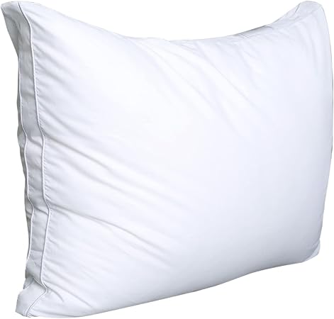 JICUSE Bed Pillows for Sleeping 1 Pack,King Size,Luxury Hotel Collection Pillow,Soft Fluffy and Great Support Down Alternative Filling,Gusseted Pillow for Side and Back Sleepers(20x34)