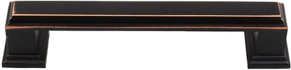 Stone Harbor Hardware Metropolis Cabinet Pull, 96 Millimeters, Vintage Bronze