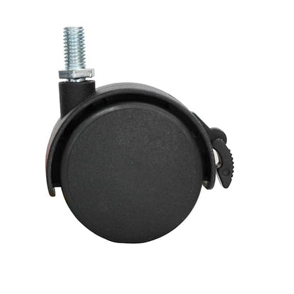 VIZ-PRO Mobile Whiteboard Caster Wheels, Black, Set of 4