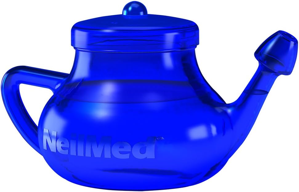 NeilMed NasaFlo Neti Pot (Pot only, minor cosmetic scratches. Sinus rinse packets not included)