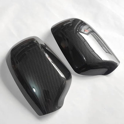 Left Driver Side Direct Mirror Cap Cover Replacement Compatible With Mazda 3 Mazda 6 2003-2009 Rearview Mirror Lower Base Trim Base Cover (Carbon fiber pattern left)