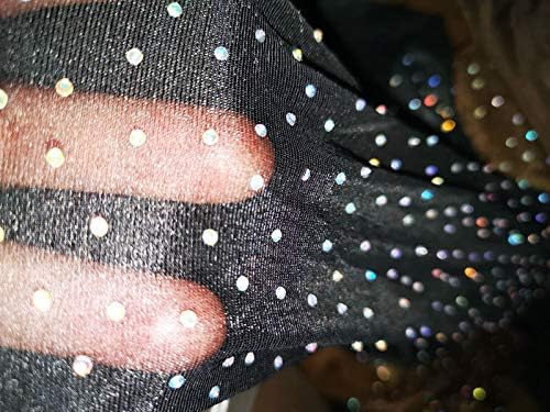 Women's Shimmer Tights Silk Reflections Control Top Pantyhose Sparkly Rhinestone Sheer Stockings