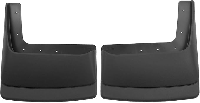 Husky Liners - Rear Mud Guards | 1999 - 2010 Ford F-350/F - 450 w/ Dual Rear Wheels, Rear Set - Black, 2 Pc. | 57451