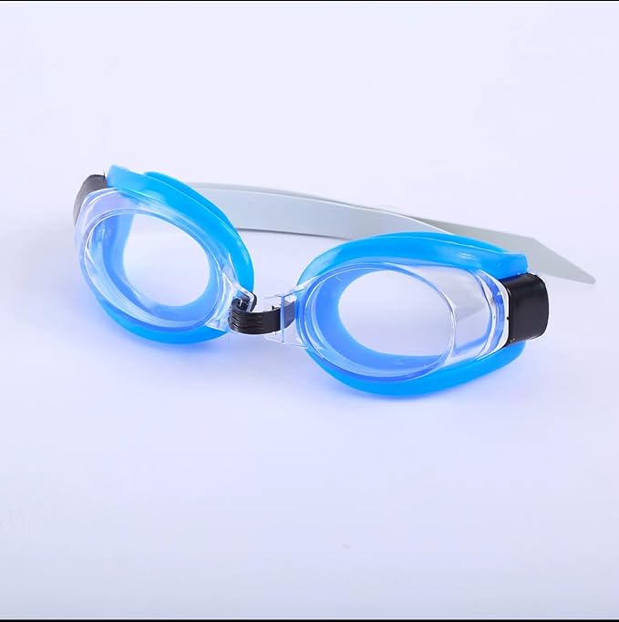 Diving Glasses Waterproof Soft Silicone Anti Fog Children Swimming Goggles With Nose Clip and Earplugs.