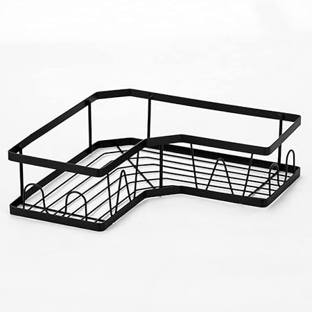 Toilet Wall Hanging Corner Rack, Toilet Punching Free Storage Rack, Kitchen Seasoning Bottle Storage