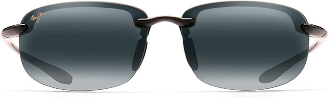 Maui Jim Polarized Men's and Women's Hookipa Rimless Reading Sunglasses Bi-Focal +2.50 (Trifold Case and a Cleaning Cloth)