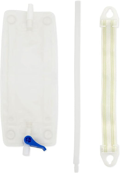New Image Closed End 9" L 2pc System Ostomy Pouch 2.25" Flange 18323, 30 Ct