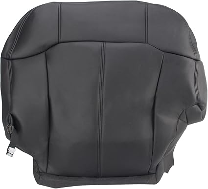 AUTOKAY Seat Cover Fits for Chevy Silverado Driver Bottom 1999-2002 - Graphite Gray