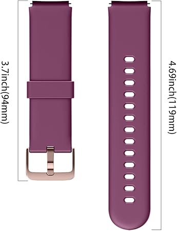 GRV Smart Watch Band Replacement Strap FC1 Smart Watch (Purple)