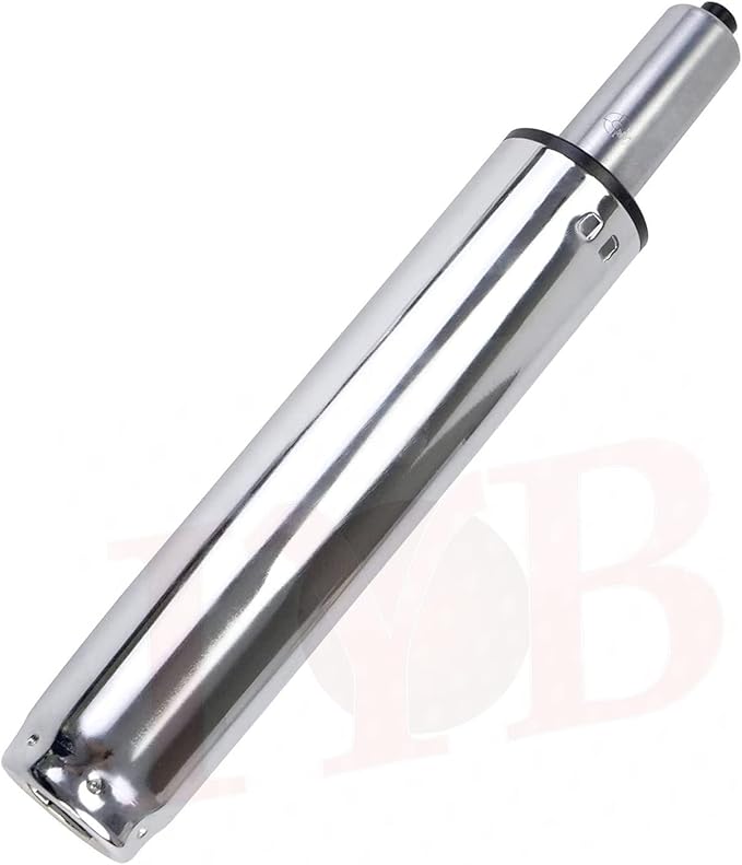 IYB-Office Chair Gas Lift Pneumatic Cylinder Replacement - Universal Size, Heavy Duty Hydraulic (Silver)
