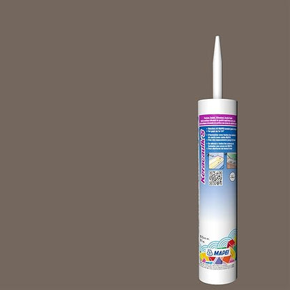 Mapei Keracaulk S Premium, Paintable, Sanded, Siliconized Acrylic Caulk, Expertly Formulated to Match Grout Colors, 10 oz., 5004 Bahama Beige- Sanded