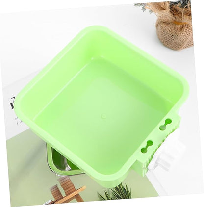 HEMOTON Hanging Dog Bowl Space Saving Pet Water Feeder for Dogs Cats and Rabbits Easy to Install and Resistant Crate Water Bowl Stylish Design