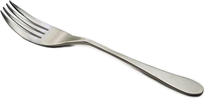 Knork Lite stainless steel, 4 Piece Set, Dinner Knork Fork (Open Stock), Matte Brushed Finish