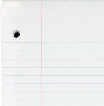 Mead Loose Leaf Paper, Filler Paper, College Ruled, 400 Sheets, 11" x 8-12", 3 Hole Punched, 1 Pack (170046-ECM)