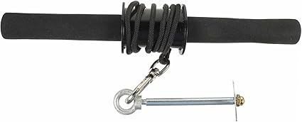 1 Set Wrist Tool Forearm Trainer Hand Squeezer Exerciser Strap Equipment Cable Forearm Gripper Hand Grips Squeeze Grip Tester Hand Grip Forearm Strengthener Rocket Steel