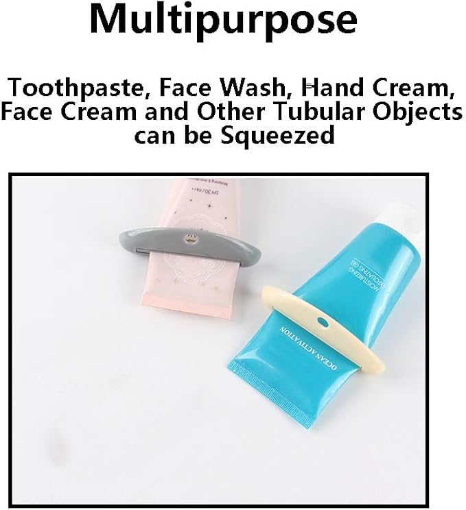 2 Pcs Multicolor Toothpaste Squeezer, Tube Squeezers for Toothpaste, Hand Cream, Polygel Tubes, Painting Tubes, Cosmetics