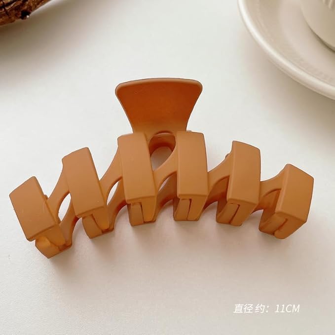 Accessories Headwear Styling Tools for Party Wedding,Hair Barrette Clamps for Thick Thin Hair, Fashion Hair (14#keel - coffee color)